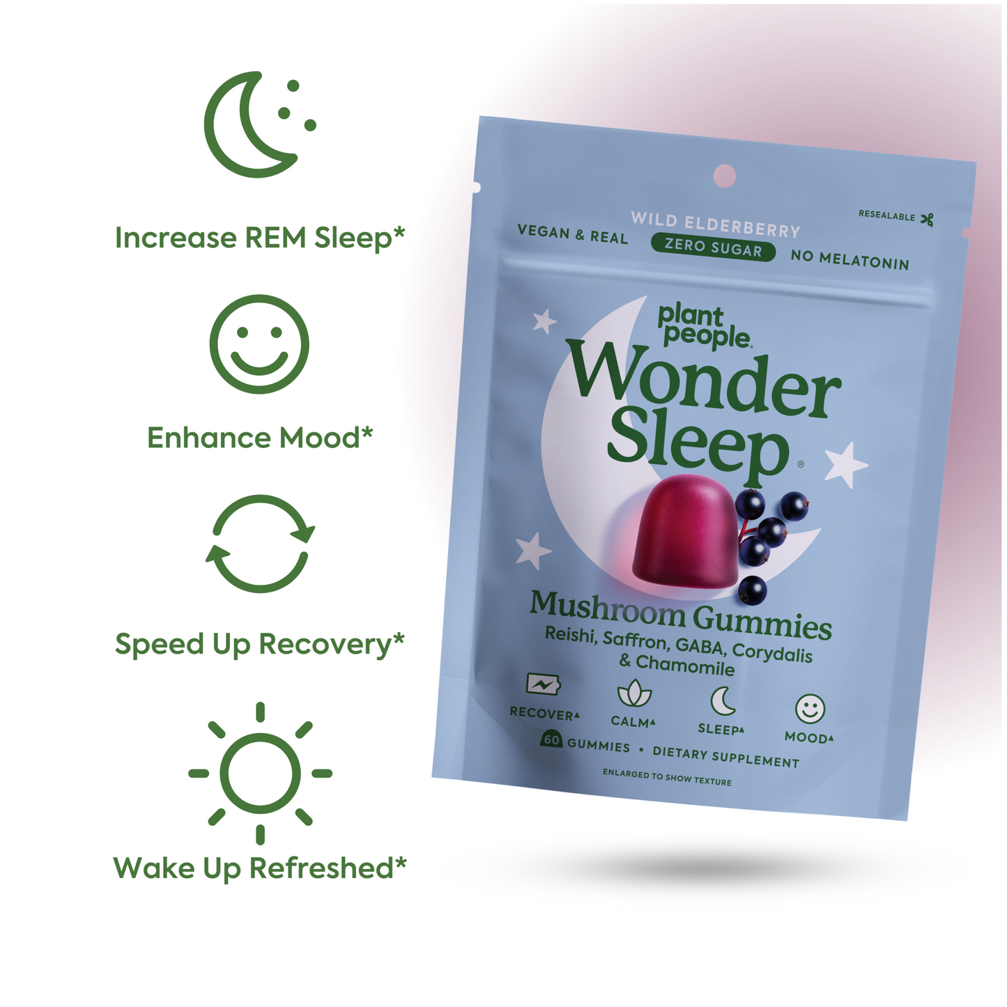 WonderSleep Mushroom Gummies
