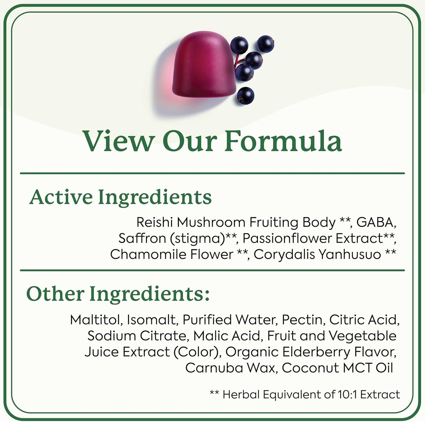 WonderSleep Mushroom Gummies